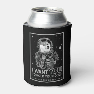 Rafraîchisseur Pour Canette Dogecoin Doge Je Veux Que Tu Sois À La Lune Crypto