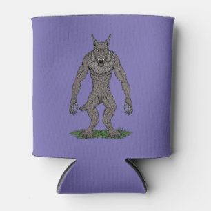 Rafraîchisseur Pour Canette Dogman Cryptid ou Werewolf