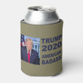 Rafraîchisseur Pour Canette Donald Trump American Badass populaire (Can devant)