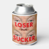 Rafraîchisseur Pour Canette Donald Trump LOSER SUCKER (Can devant)