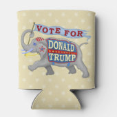 Rafraîchisseur Pour Canette Donald Trump Président 2024 Eléphant républicain (Dos)