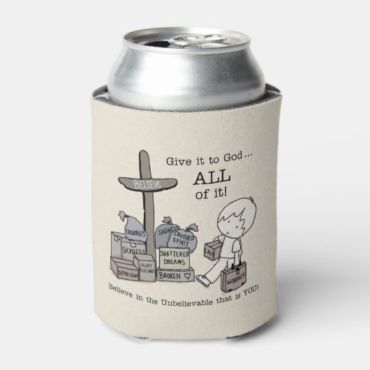Rafraîchisseur Pour Canette Donne tout à Dieu (Can devant)