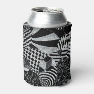 Rafraîchisseur Pour Canette Doodle Motif peut refroidir