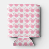 Rafraîchisseur Pour Canette Dotted pink pastel aesthetic weeding can cooler (Dos)