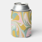 Rafraîchisseur Pour Canette Douce Fête de Mariage Abstraite sur Mesure au Pâté (Can Dos)