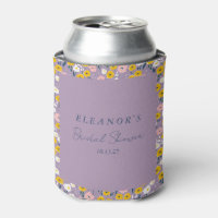Douce Mariage Fleurs Violet Jaune Personnalisé