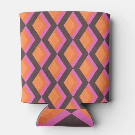 Rafraîchisseur Pour Canette Douce Mariage Rose Brun Moderne du Milieu du Siècl (Dos)