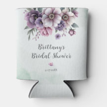 Douche de Mariée Fleurs Lavande & Vertes