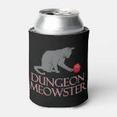 Rafraîchisseur Pour Canette Doungeon Meowster Drôle RPG Chat avec dés (Can devant)