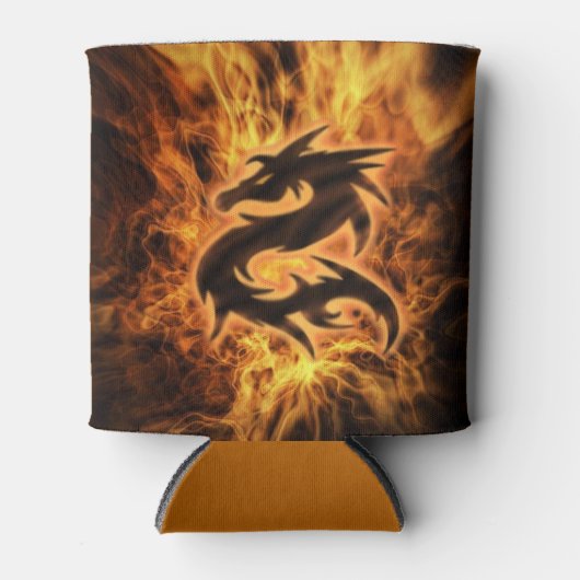 Rafraîchisseur Pour Canette Dragon Can Cooler Bouteille Stocker Stuffer Cadeau (Devant)