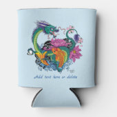 Rafraîchisseur Pour Canette Dragon d'eau chinois Poisson Koi (Devant)