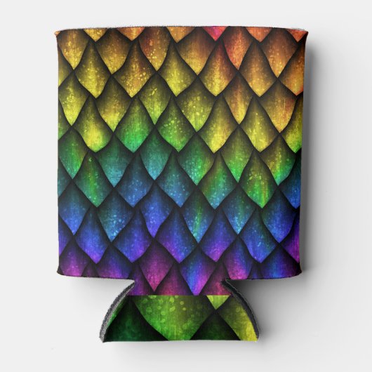 Rafraîchisseur Pour Canette Dragon met à l'échelle une texture 3D transparente (Devant)