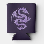 Rafraîchisseur Pour Canette Dragon violet peut refroidir (Devant)