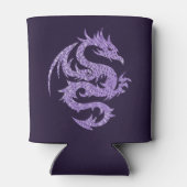 Rafraîchisseur Pour Canette Dragon violet peut refroidir (Dos)