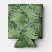 Rafraîchisseur Pour Canette Dragonflies à ailes violettes (Devant)