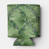 Rafraîchisseur Pour Canette Dragonflies à ailes violettes (Dos)