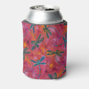Rafraîchisseur Pour Canette Dragonfly Dance Hot Fuchsia
