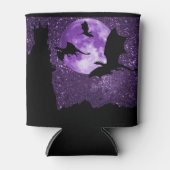 Rafraîchisseur Pour Canette Dragons volant, étincelant minuit, château de mont (Devant)