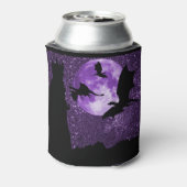 Rafraîchisseur Pour Canette Dragons volant, étincelant minuit, château de mont (Can Dos)