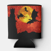 Rafraîchisseur Pour Canette Dragons volant, lever de soleil étincelant, châtea (Dos)