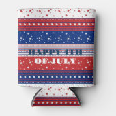 Rafraîchisseur Pour Canette Drapeau Abstrait américain 2 (Devant)