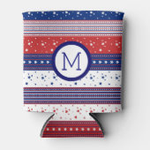 Rafraîchisseur Pour Canette Drapeau Abstrait américain 2 (Devant)