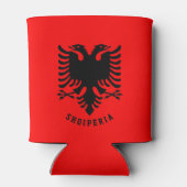 Rafraîchisseur Pour Canette Drapeau Albanie (Dos)