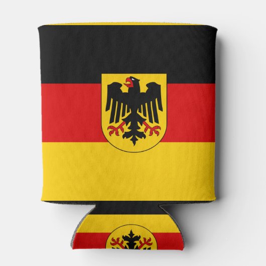 Rafraîchisseur Pour Canette Drapeau allemand (Dos)