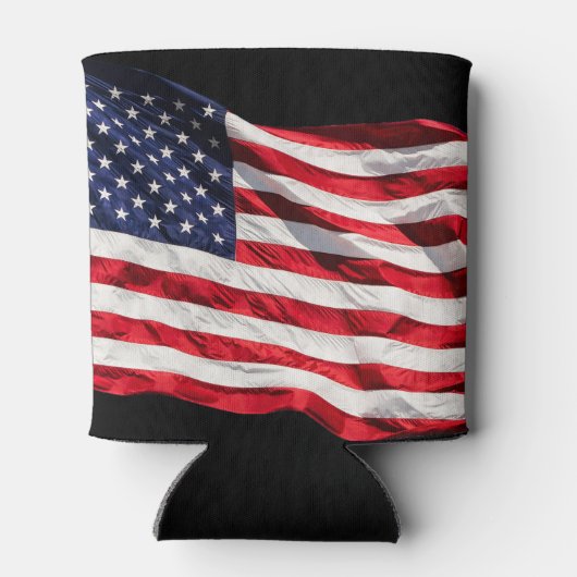 RAFRAÎCHISSEUR  POUR CANETTE DRAPEAU AMÉRICAIN (Dos)