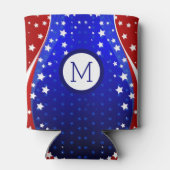 Rafraîchisseur Pour Canette Drapeau américain Abstrait 3 (Dos)