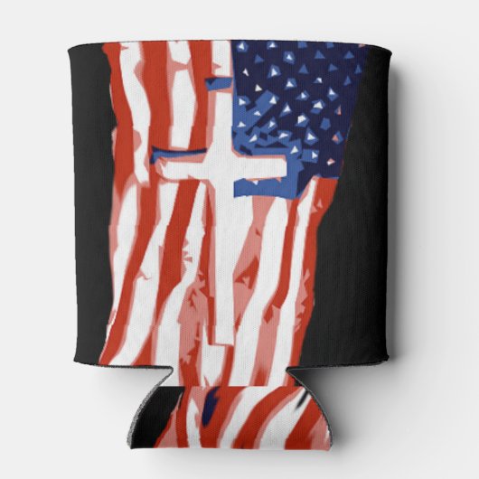 Rafraîchisseur Pour Canette Drapeau américain (C) (Dos)