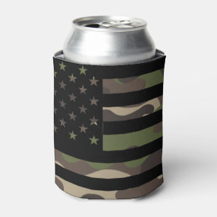 Rafraîchisseur Pour Canette Drapeau américain Camouflage Camo Patriotique USA