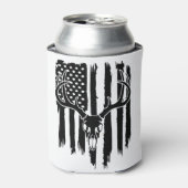 Rafraîchisseur Pour Canette Drapeau américain de chasse (Can devant)
