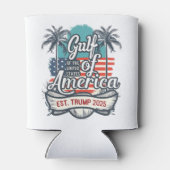 Rafraîchisseur Pour Canette Drapeau américain du golfe des États-Unis Trump 20 (Dos)