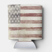 Rafraîchisseur Pour Canette Drapeau américain en détresse (Dos)