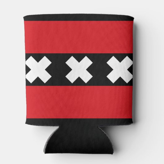 Rafraîchisseur Pour Canette Drapeau Amsterdam (Dos)