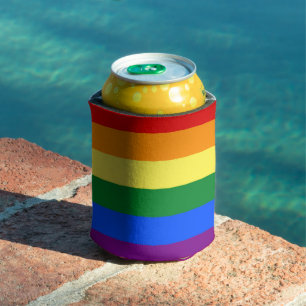 Rafraîchisseur Pour Canette Drapeau arc-en-ciel