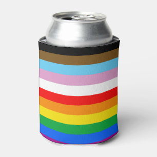 Rafraîchisseur Pour Canette Drapeau arc-en-ciel de la fierté LGBTQ+ INCLUSIF