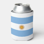 Rafraîchisseur Pour Canette Drapeau Argentine (Can devant)