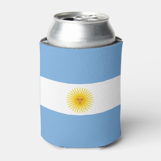 Rafraîchisseur Pour Canette Drapeau Argentine (Can devant)