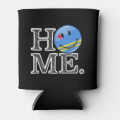 Rafraîchisseur Pour Canette Drapeau Aruba Smiling House Warmer (Devant)