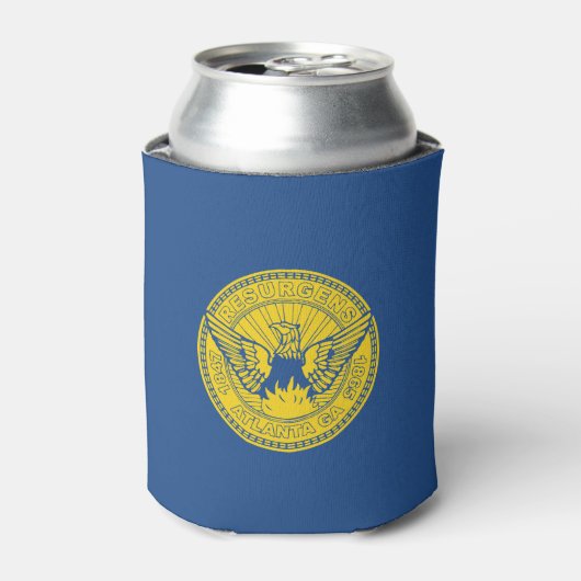 Rafraîchisseur Pour Canette Drapeau Atlanta, Georgia Can Cooler (Can devant)