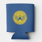 Rafraîchisseur Pour Canette Drapeau Atlanta, Georgia Can Cooler (Dos)