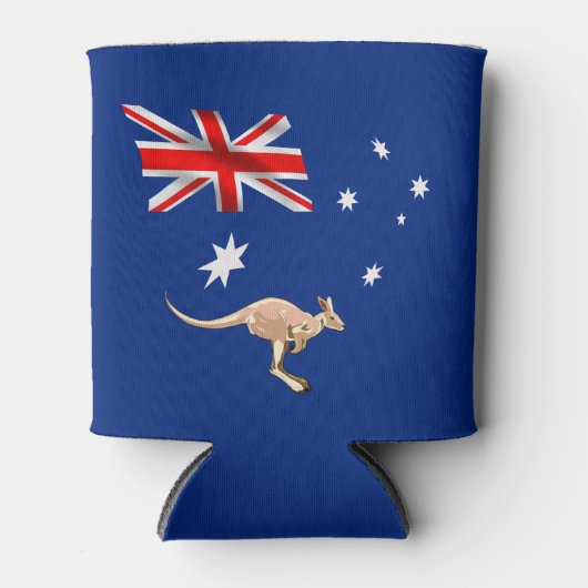 Rafraîchisseur Pour Canette Drapeau australien (Devant)