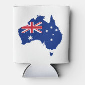 Rafraîchisseur Pour Canette Drapeau australien (Devant)