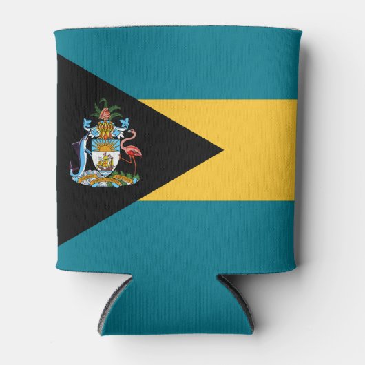 Rafraîchisseur Pour Canette Drapeau Bahamas (Devant)