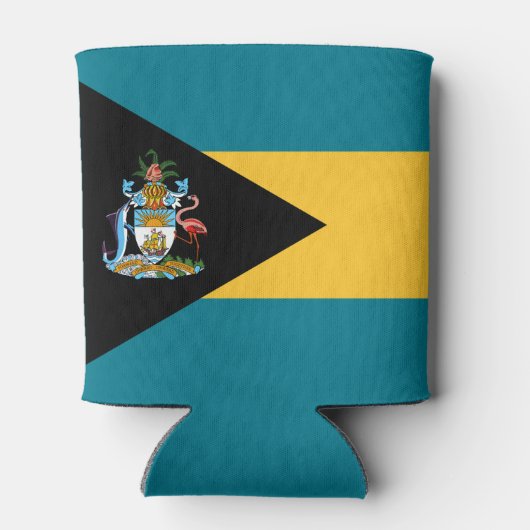 Rafraîchisseur Pour Canette Drapeau Bahamas (Dos)