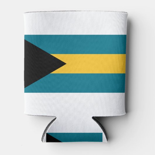 Rafraîchisseur Pour Canette Drapeau Bahamas (Devant)