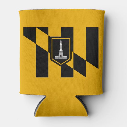 Rafraîchisseur Pour Canette Drapeau Baltimore Can Cooler (Devant)