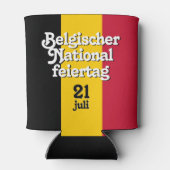 Rafraîchisseur Pour Canette Drapeau belge allemand Belgischer (Dos)